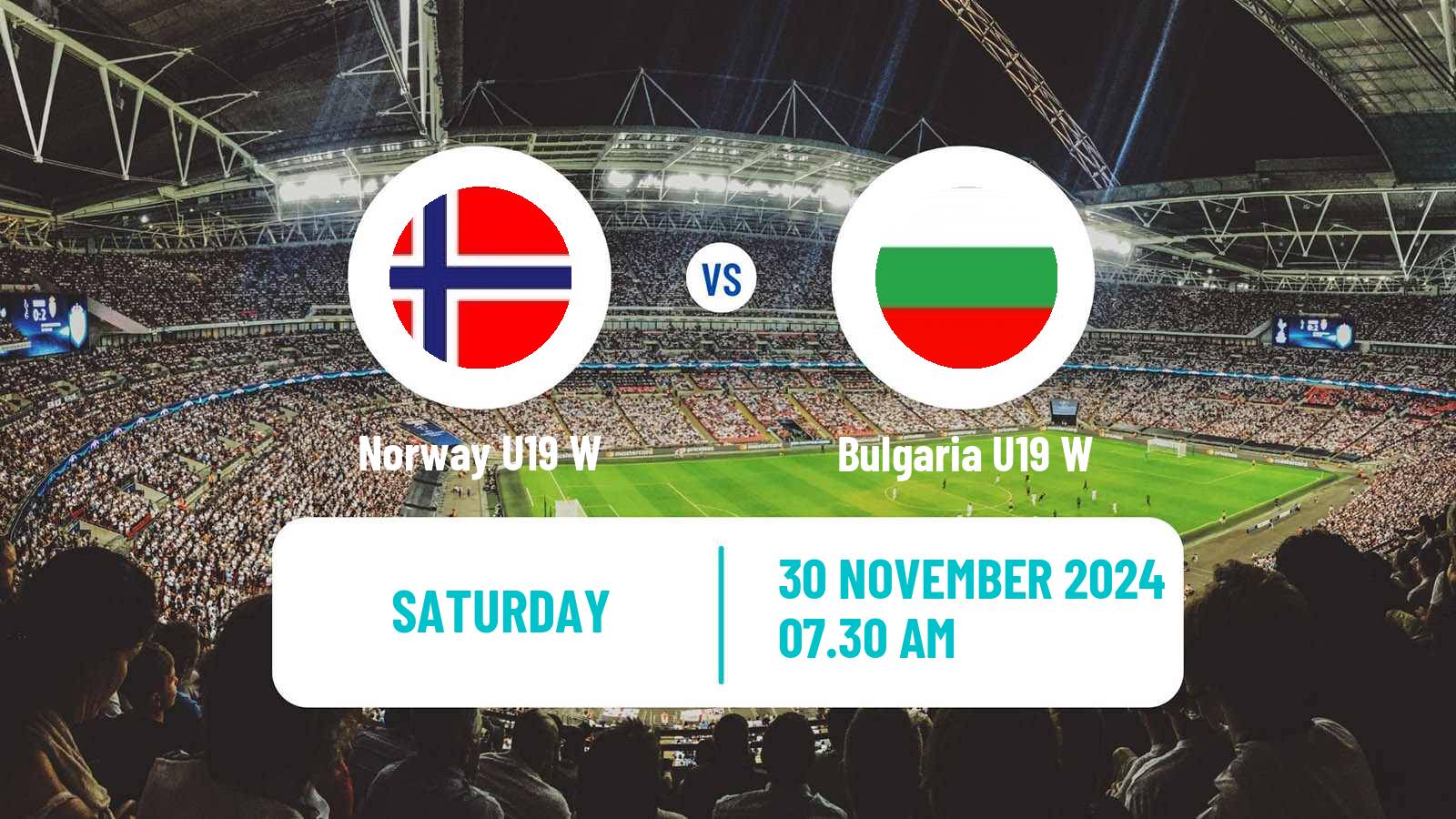 Soccer UEFA Euro U19 Women Norway U19 W - Bulgaria U19 W