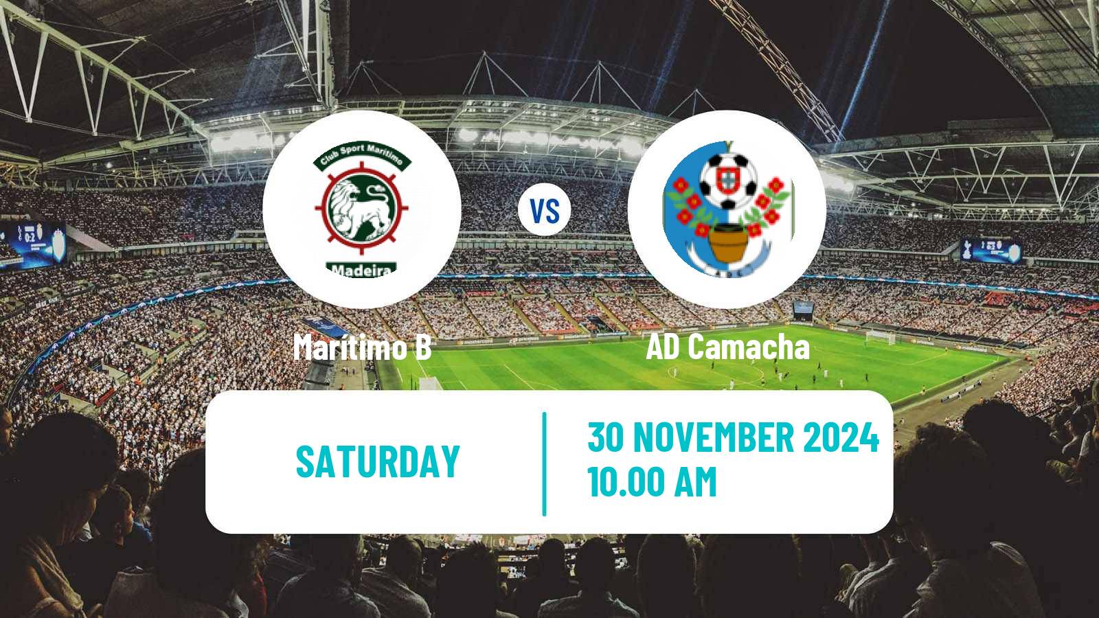 Soccer Campeonato de Portugal Marítimo B - Camacha