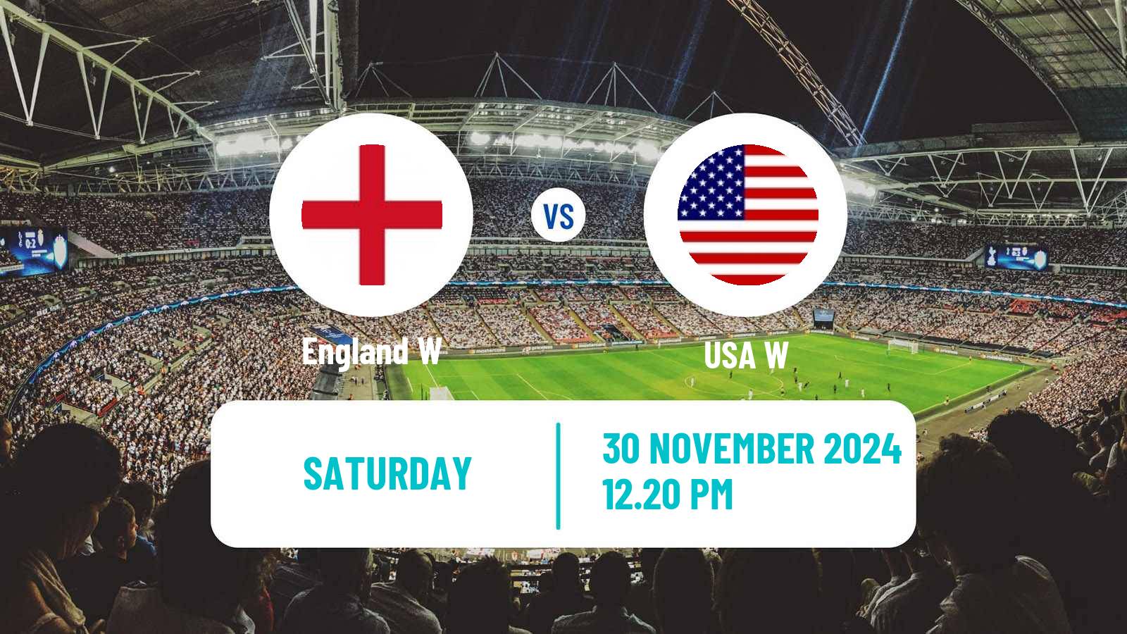 Soccer Friendly International Women England W - USA W