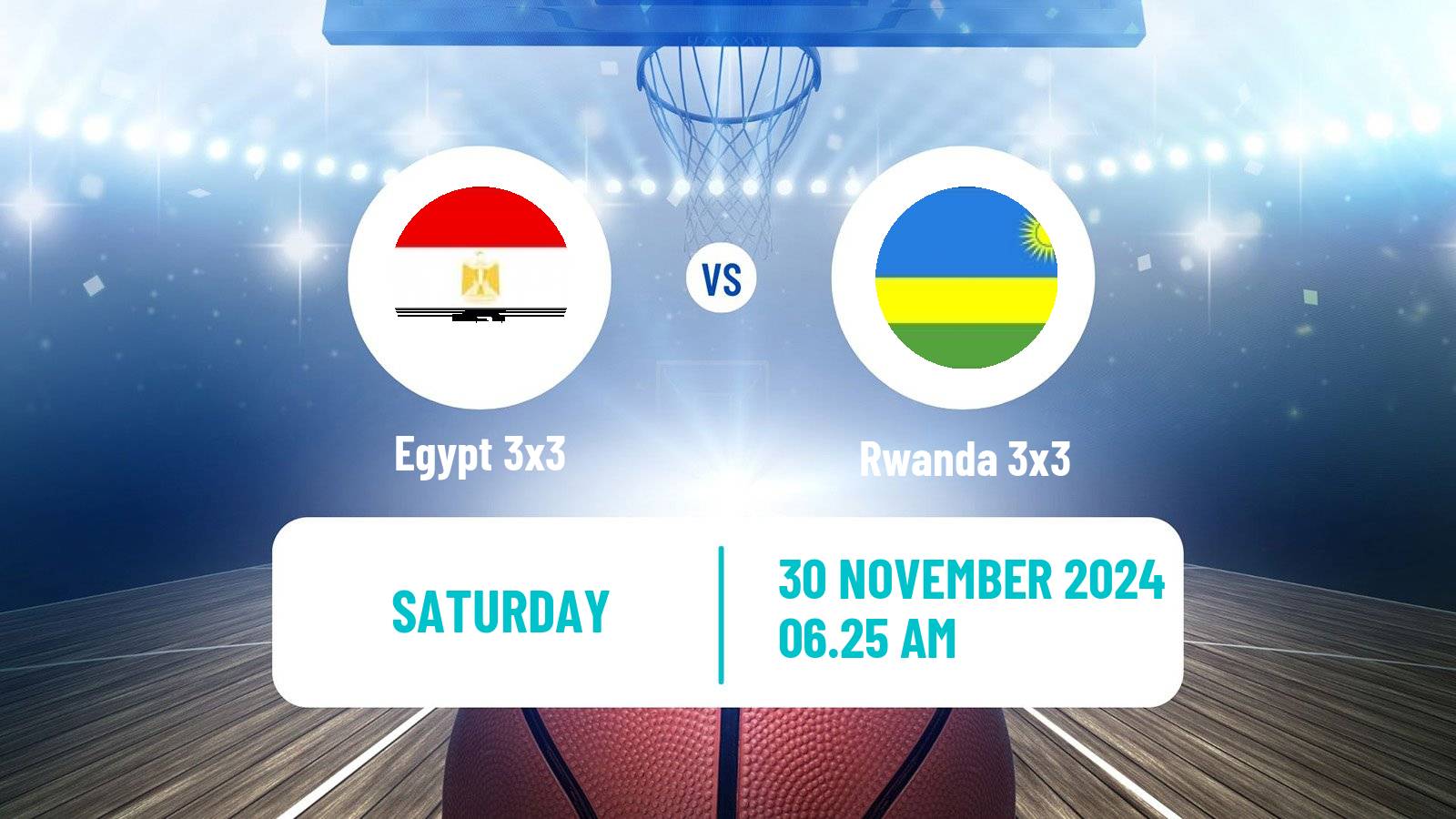 Basketball Africa Cup 3x3 Egypt 3x3 - Rwanda 3x3