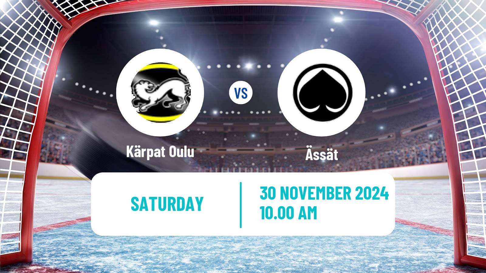 Hockey Finnish SM-liiga Kärpät - Ässät