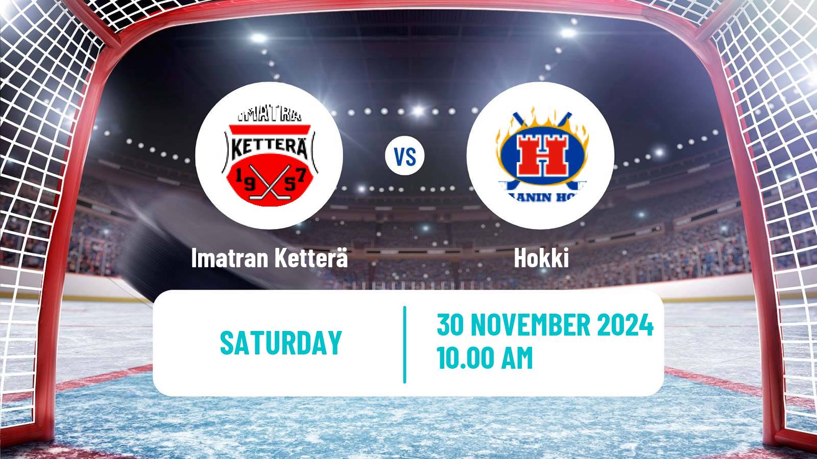 Hockey Finnish Mestis Imatran Ketterä - Hokki