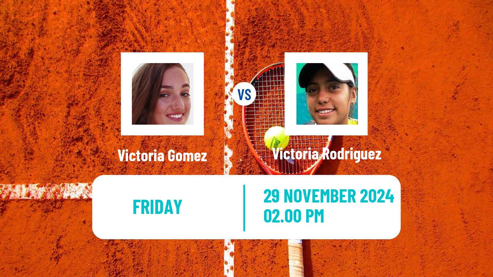 Tennis ITF W35 Santo Domingo 6 Women Victoria Gomez - Victoria Rodriguez