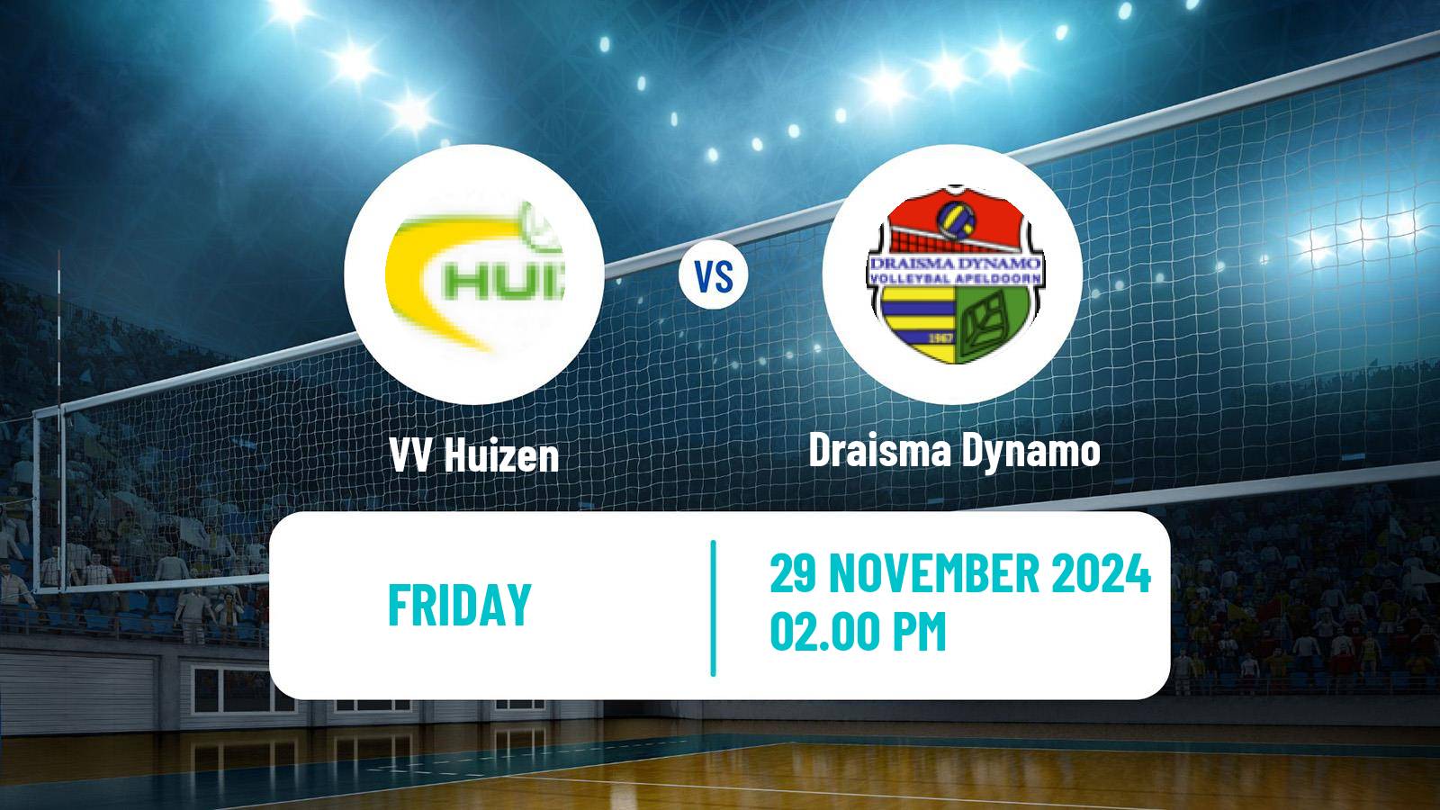 Volleyball Dutch Eredivisie Volleyball Huizen - Draisma Dynamo