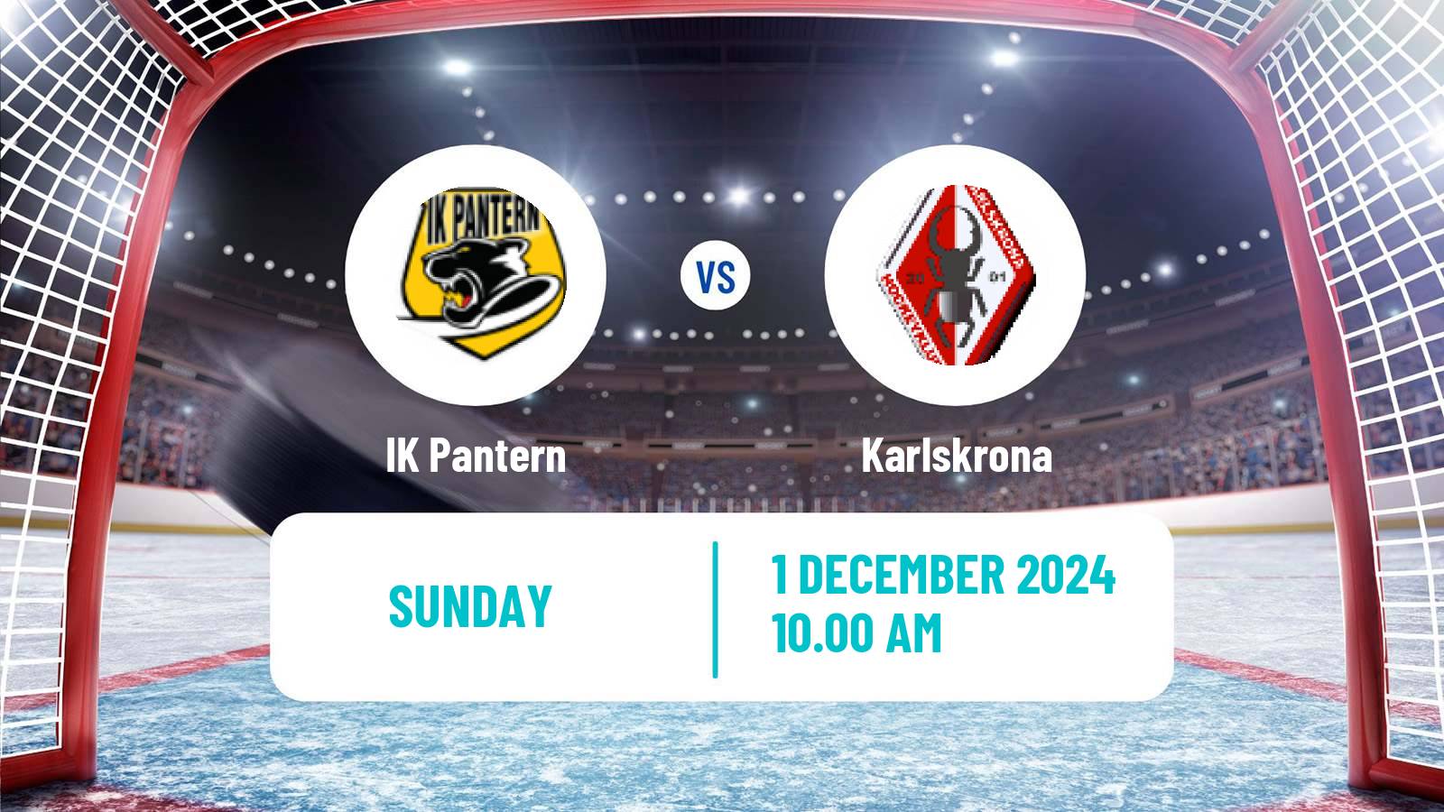 Hockey Swedish HockeyEttan Sodra Pantern - Karlskrona