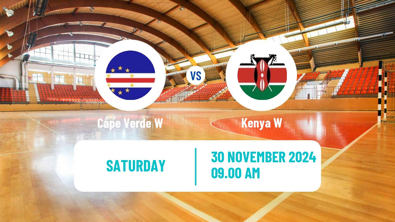 Handball African Championship Handball Women Cape Verde W - Kenya W