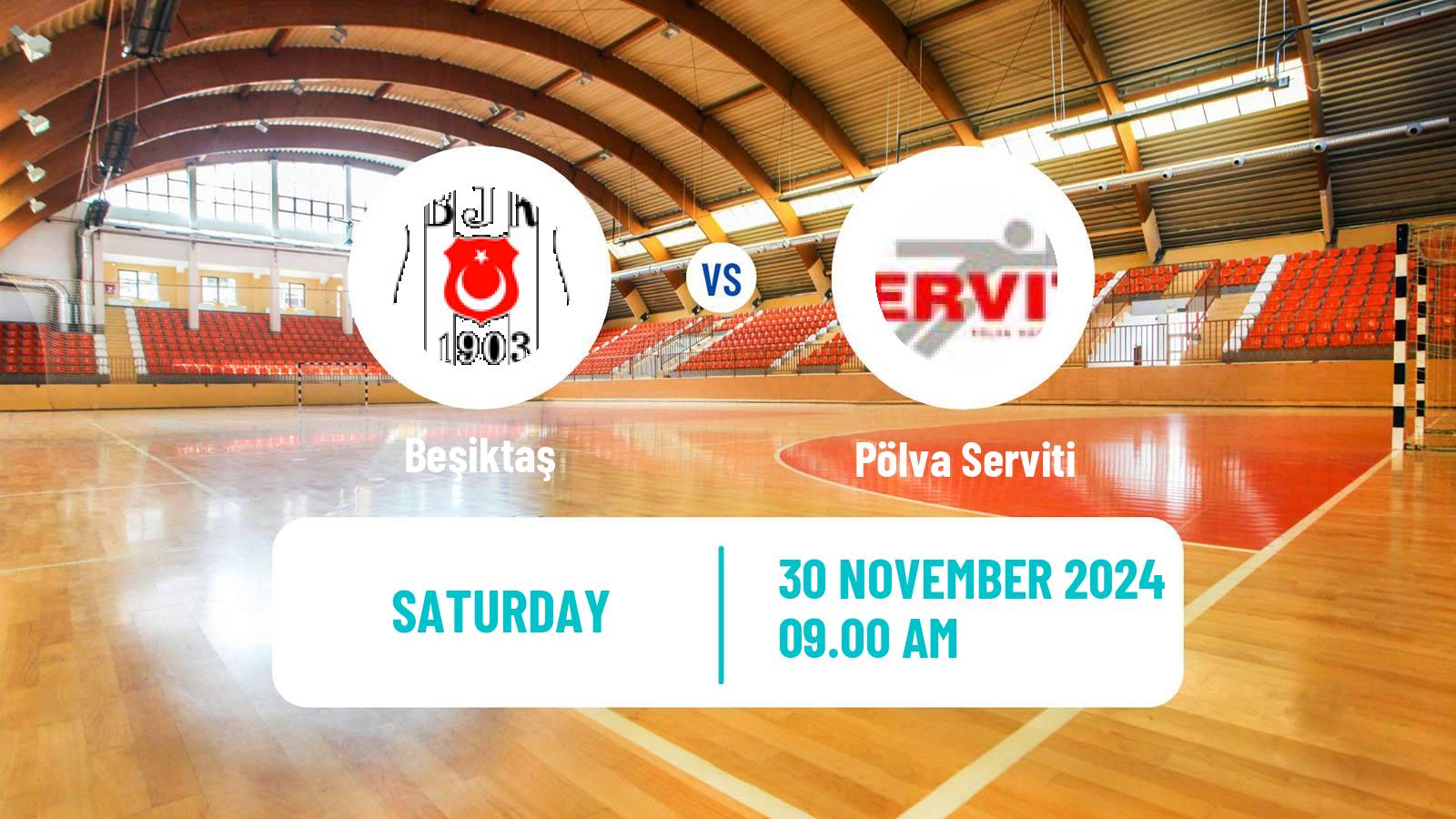 Handball EHF European Cup Beşiktaş - Pölva Serviti