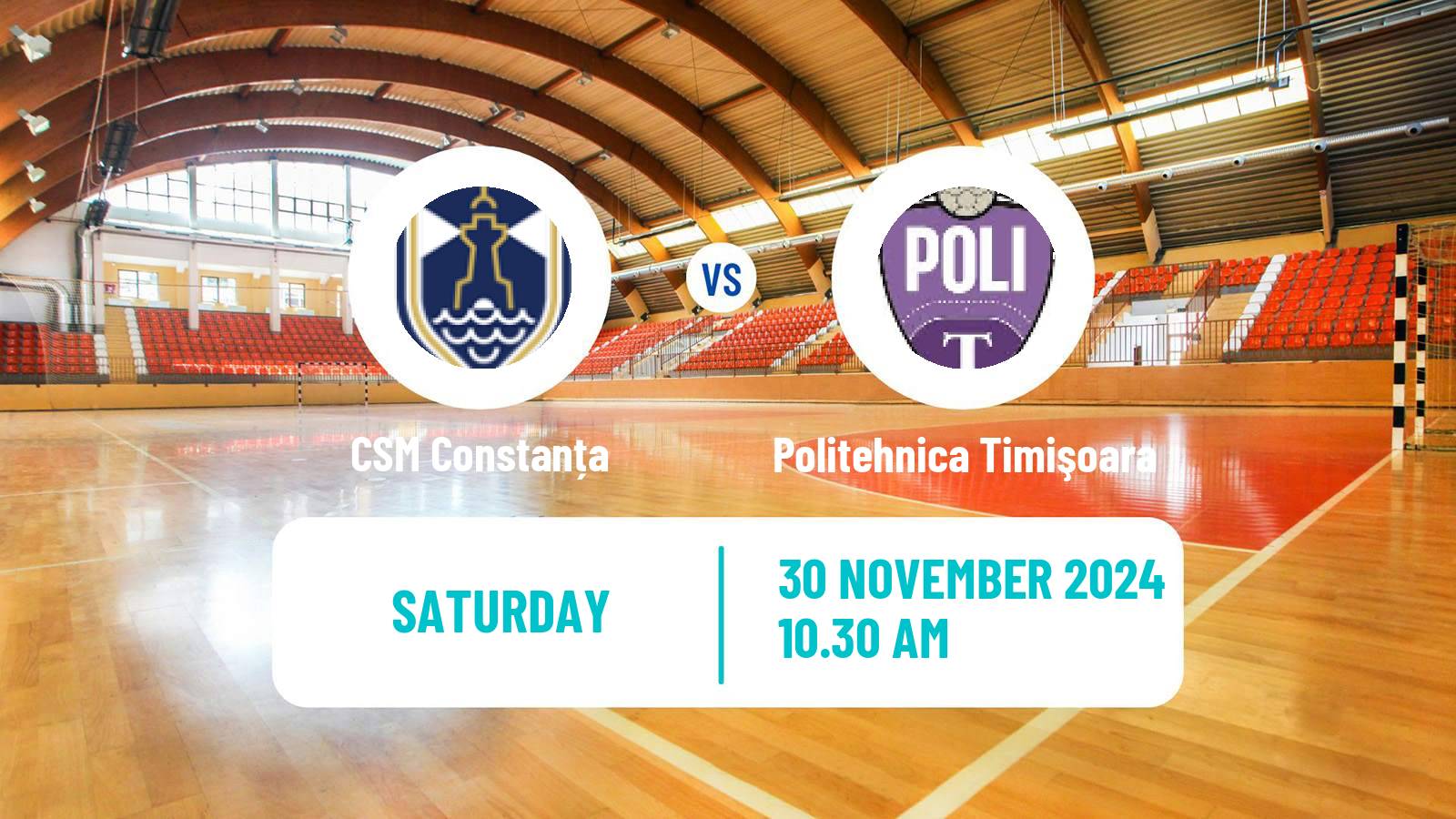 Handball Romanian Liga Nationala Handball CSM Constanța - Politehnica Timişoara