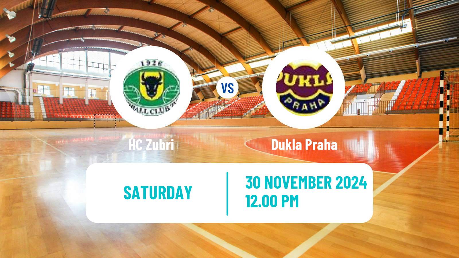 Handball Czech Extraliga Handball Zubri - Dukla Praha