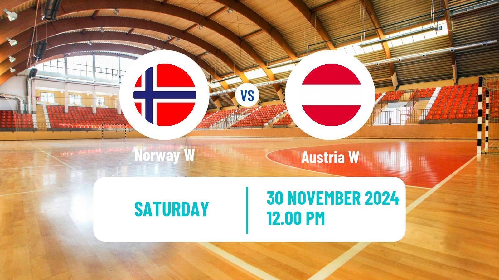 Handball Handball European Championship Women Norway W - Austria W