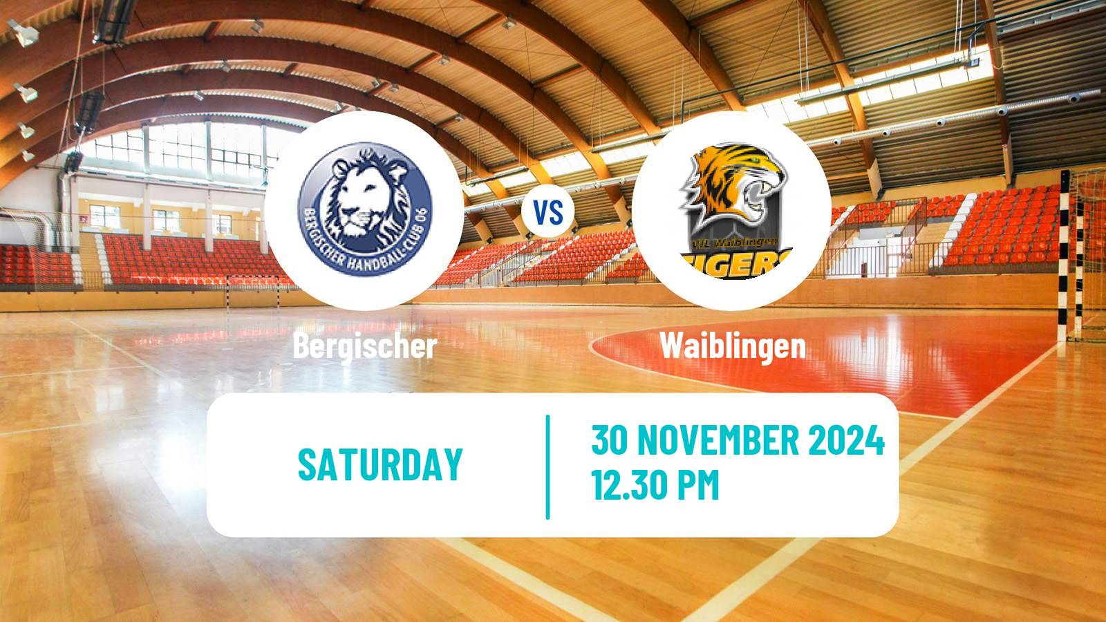 Handball German 2 Bundesliga Handball Women Bergischer - Waiblingen