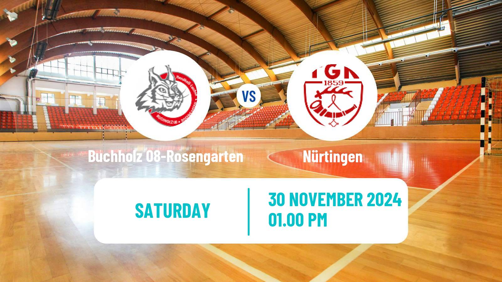 Handball German 2 Bundesliga Handball Women Buchholz 08-Rosengarten - Nürtingen