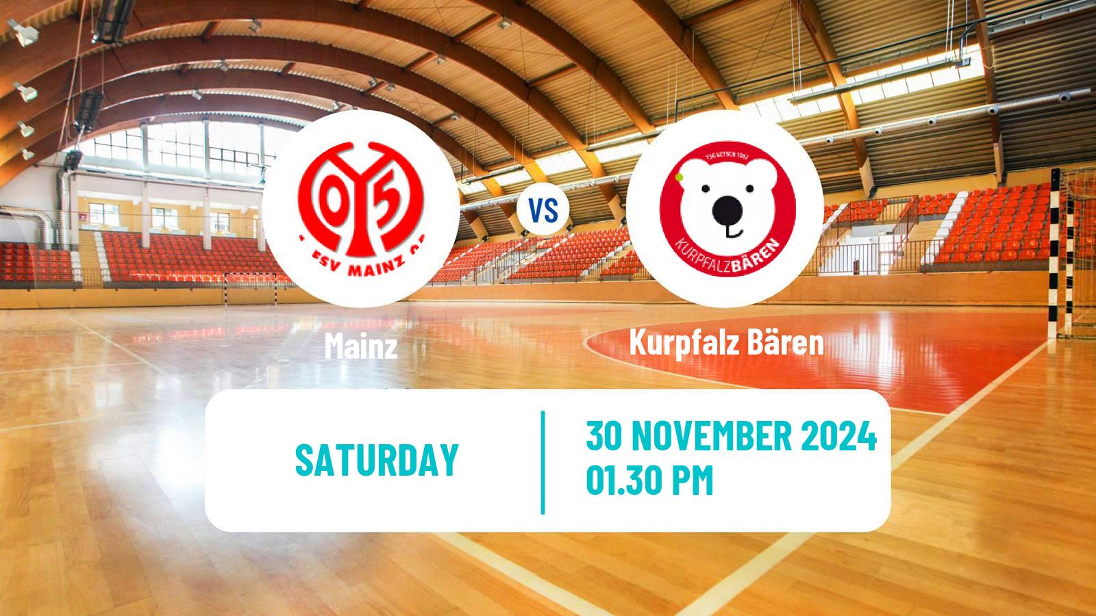 Handball German 2 Bundesliga Handball Women Mainz - Kurpfalz Bären