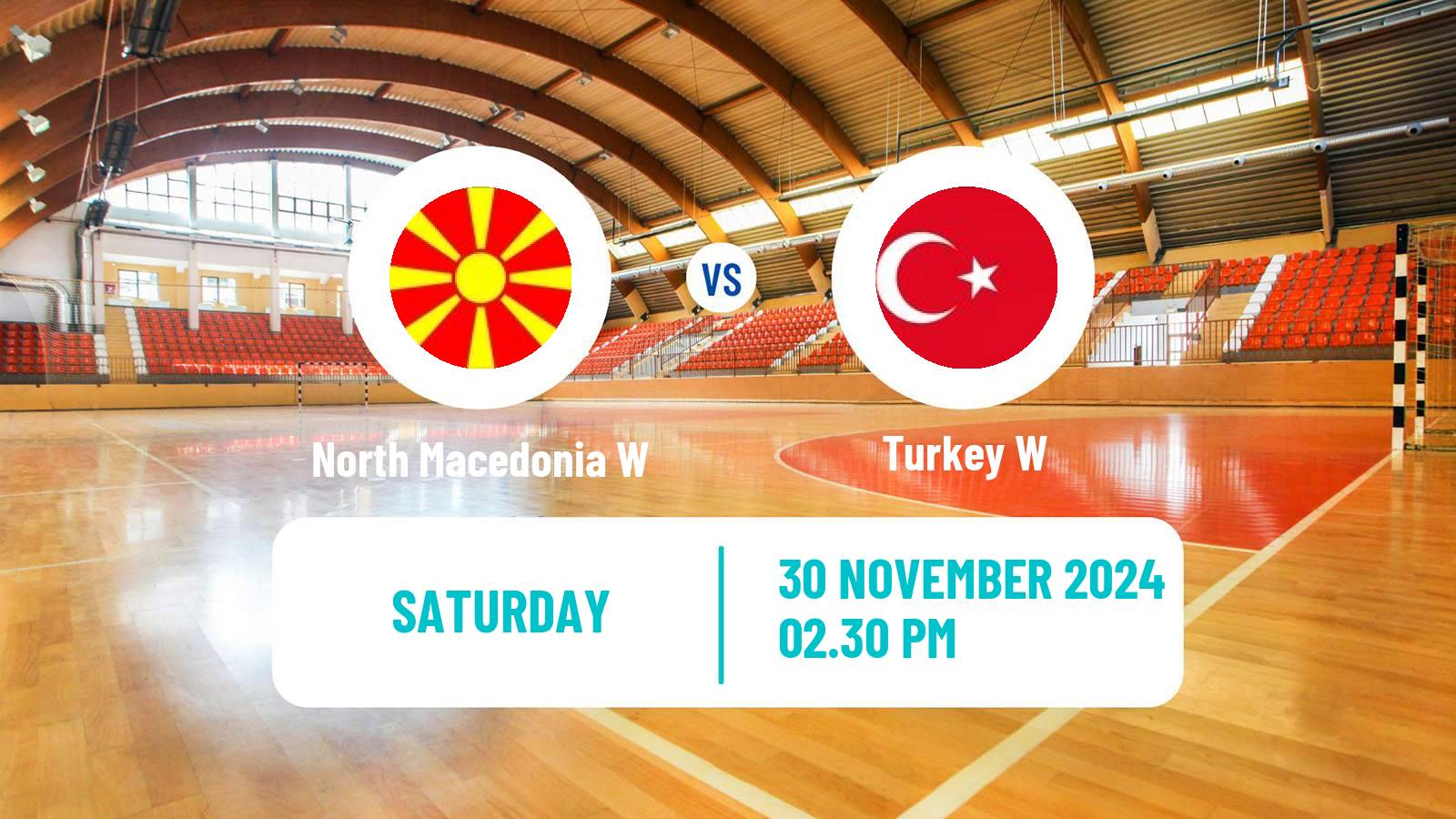 Handball Handball European Championship Women North Macedonia W - Turkey W