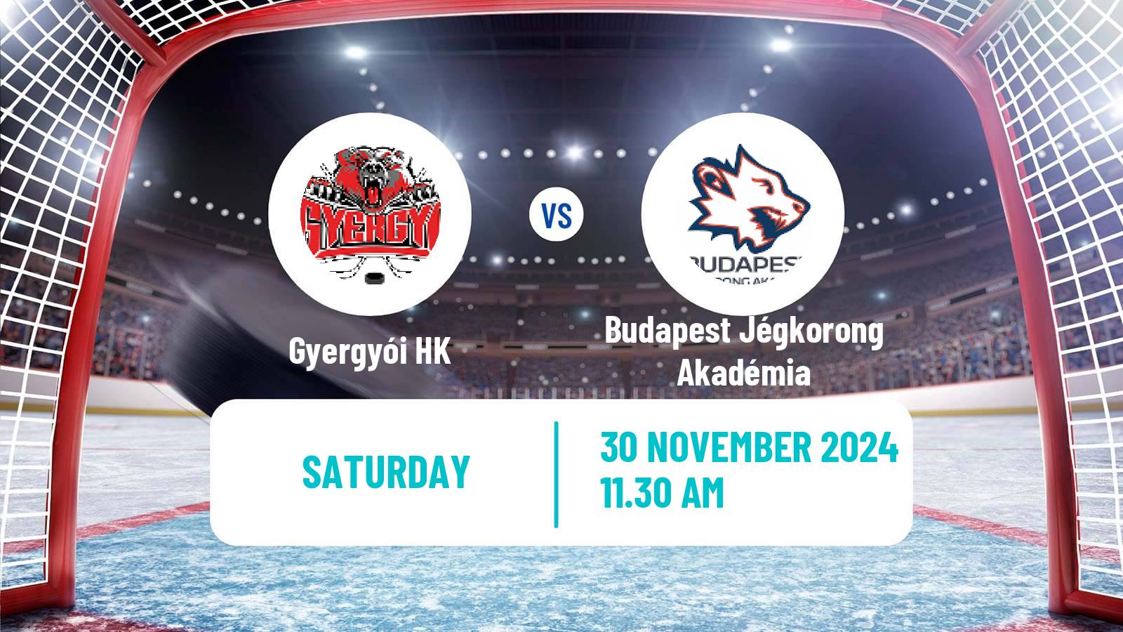 Hockey Hungarian Erste Liga Hockey Gyergyói - Budapest Jégkorong Akadémia