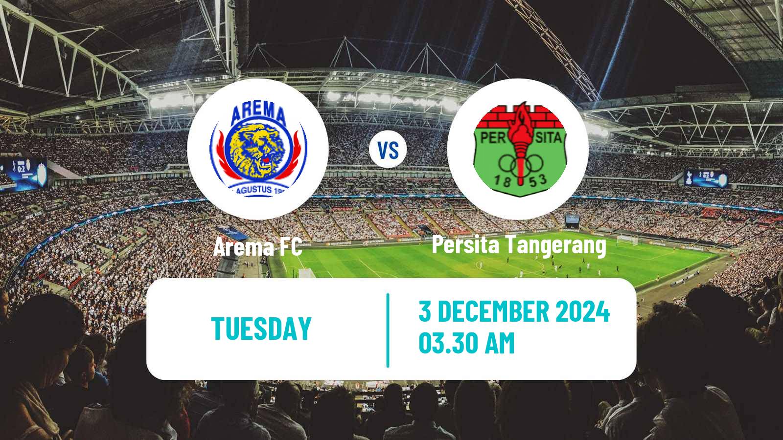 Soccer Indonesian Liga 1 Arema - Persita Tangerang