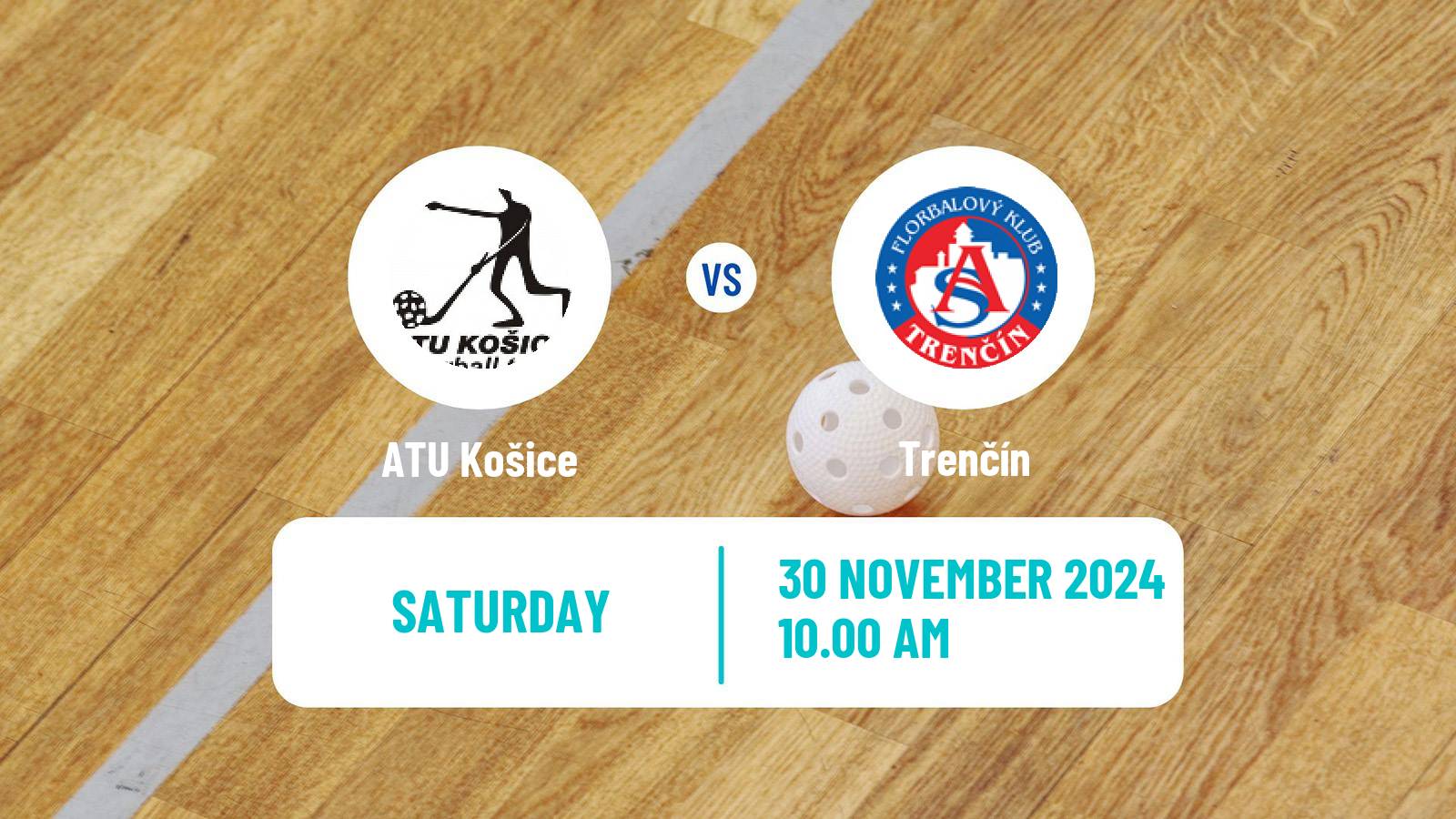 Floorball Slovak Extraliga Floorball ATU Košice - Trenčín