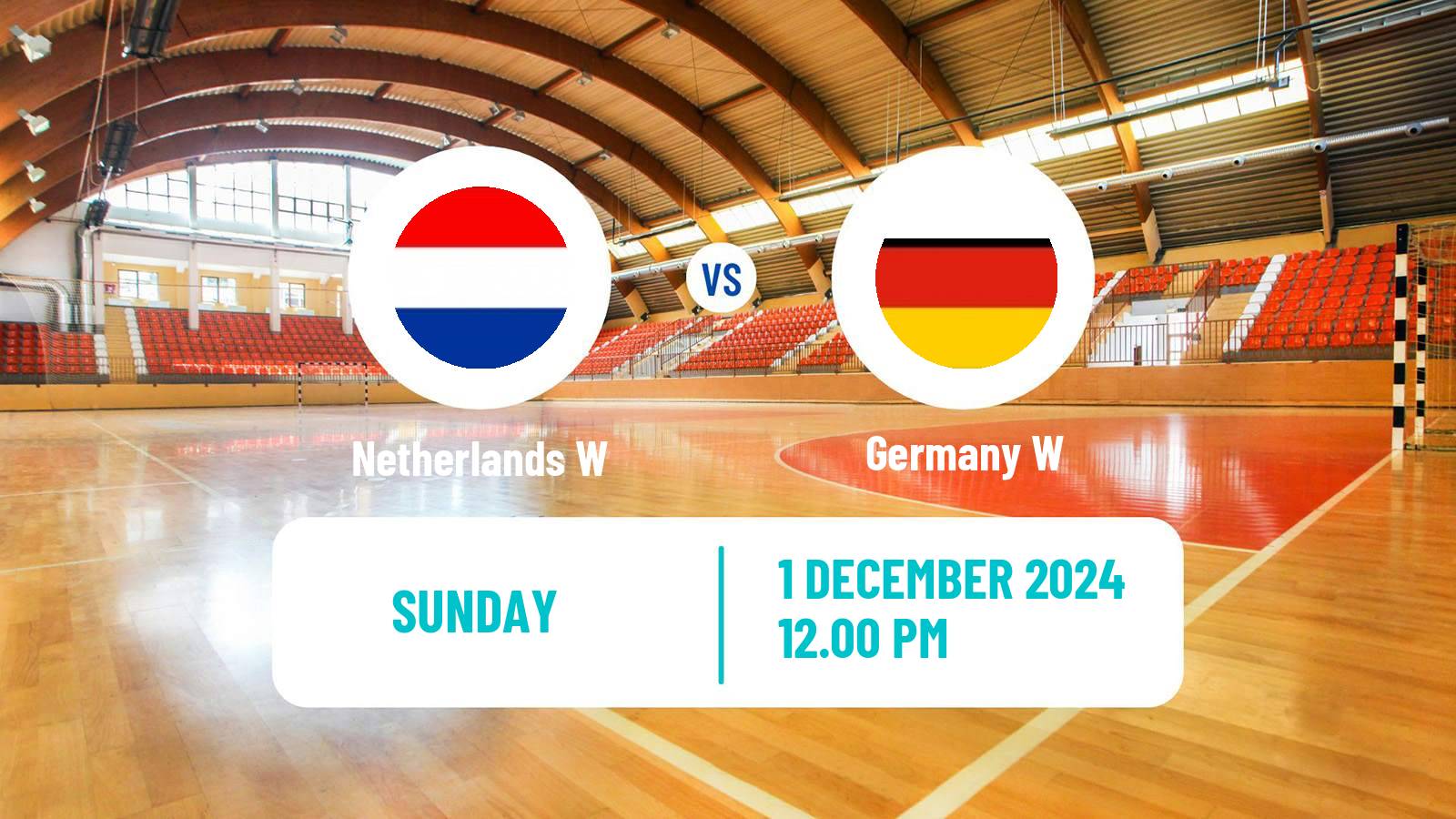 Handball Handball European Championship Women Netherlands W - Germany W