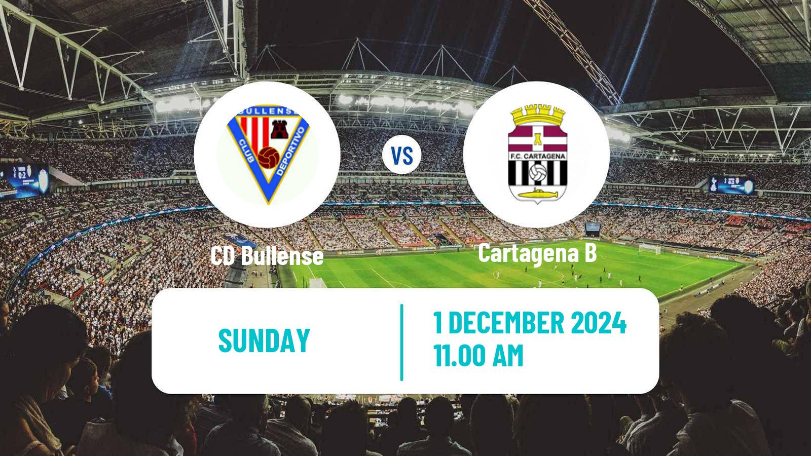 Soccer Spanish Tercera RFEF - Group 13 Bullense - Cartagena B