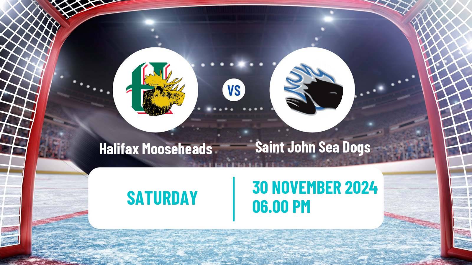 Hockey QMJHL Halifax Mooseheads - Saint John Sea Dogs