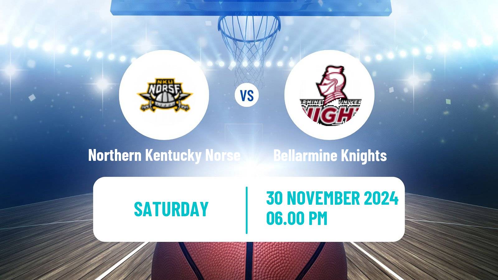 Basketball NCAA College Basketball Northern Kentucky Norse - Bellarmine Knights