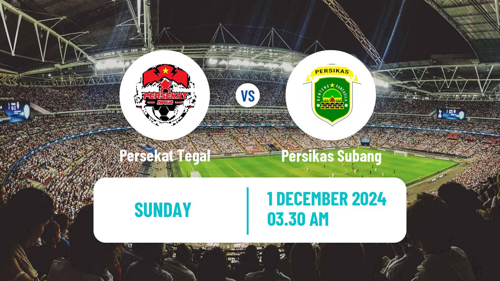 Soccer Indonesian Liga 2 Persekat Tegal - Persikas Subang