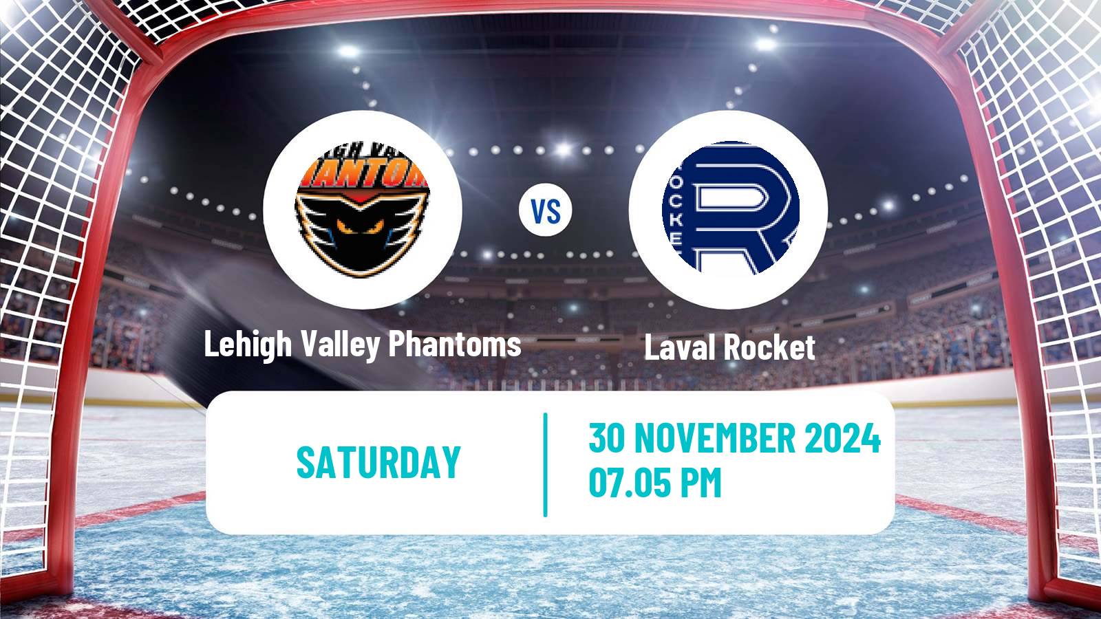 Hockey AHL Lehigh Valley Phantoms - Laval Rocket