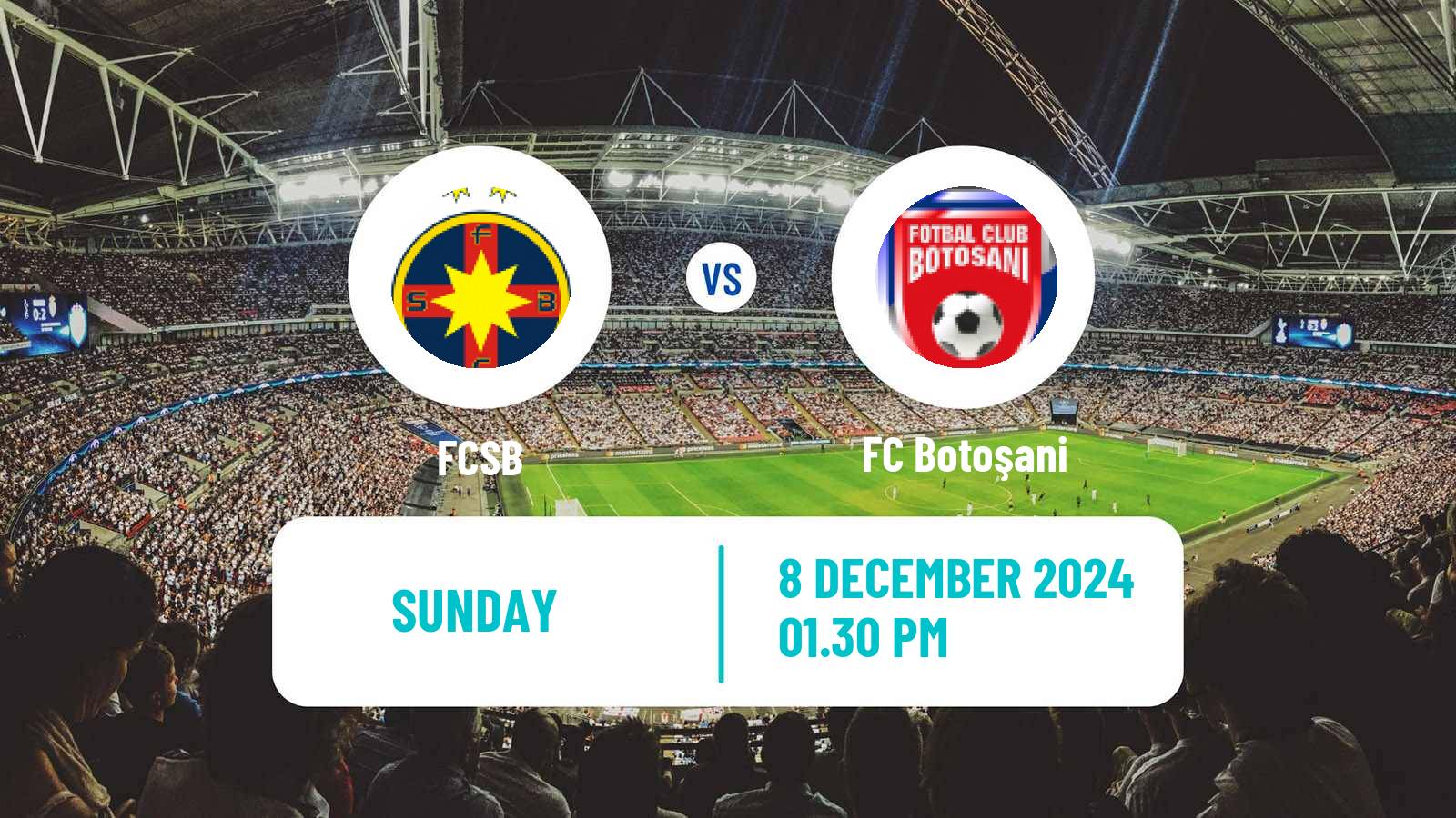 Soccer Romanian Liga 1 FCSB - Botoșani