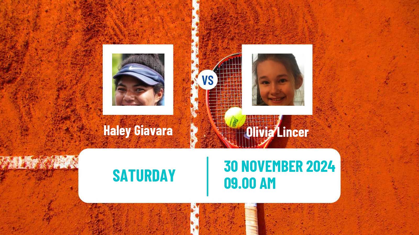 Tennis ITF W35 Santo Domingo 6 Women Haley Giavara - Olivia Lincer