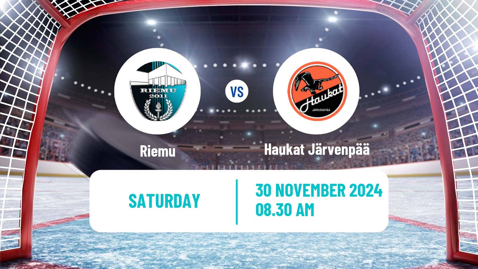 Hockey Finnish Suomi-sarja Riemu - Haukat Järvenpää