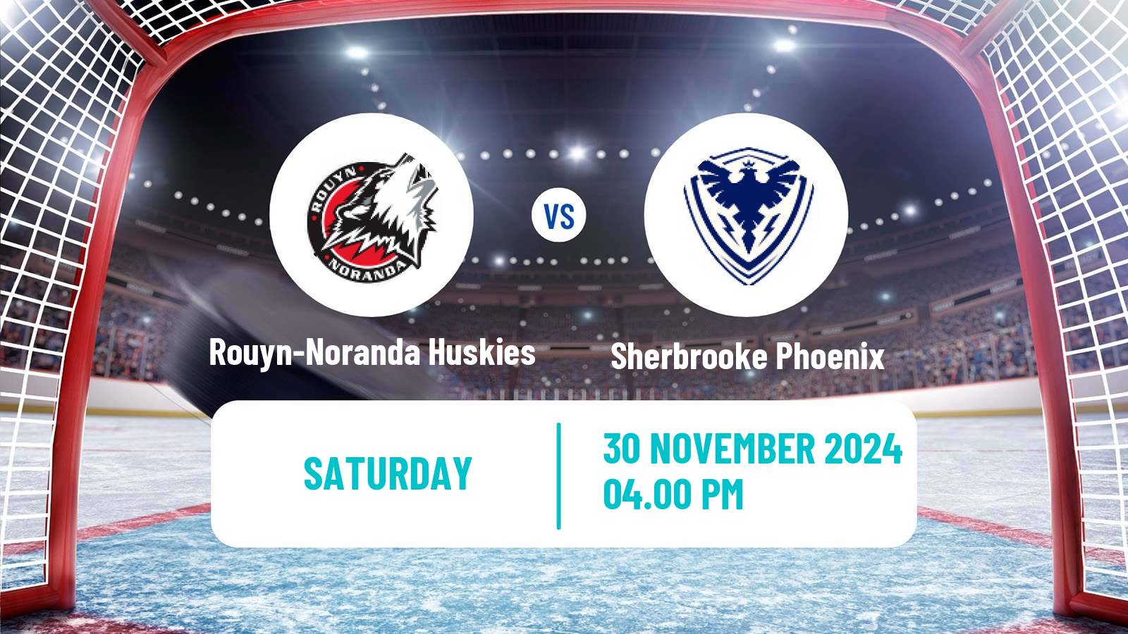 Hockey QMJHL Rouyn-Noranda Huskies - Sherbrooke Phoenix