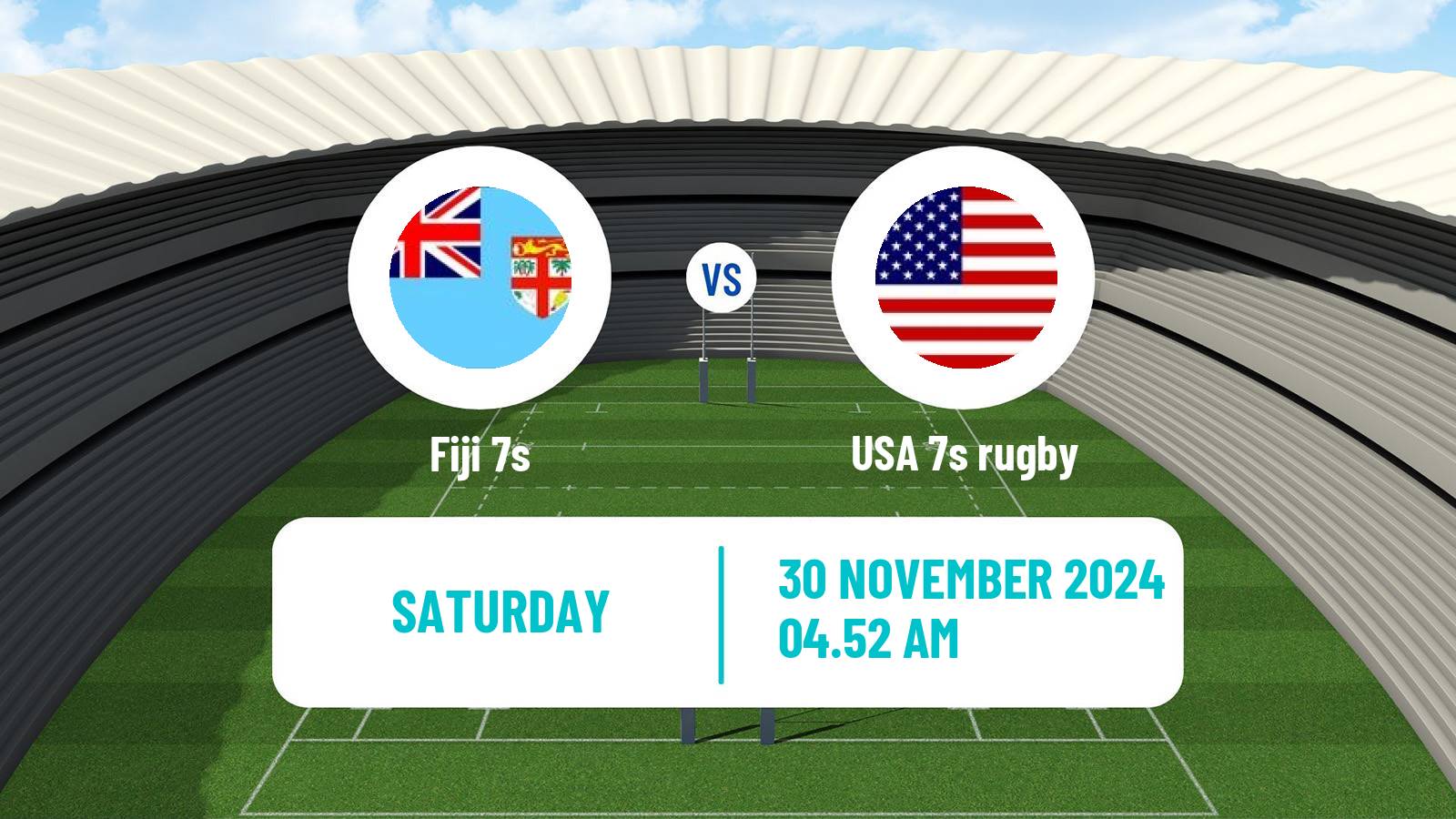 Rugby union Sevens World Series - Dubai Fiji 7s - USA 7s