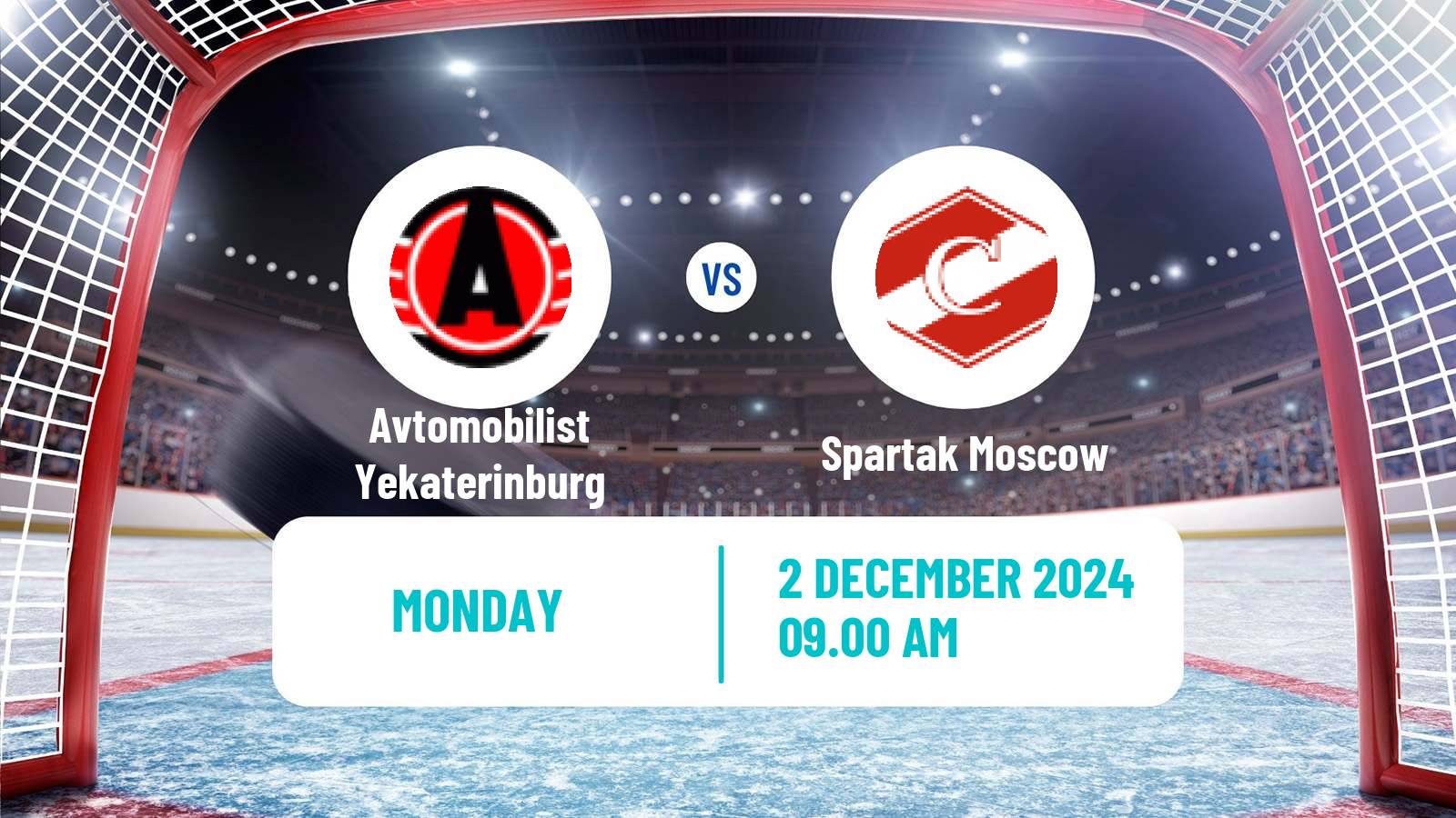 Hockey KHL Avtomobilist Yekaterinburg - Spartak Moscow