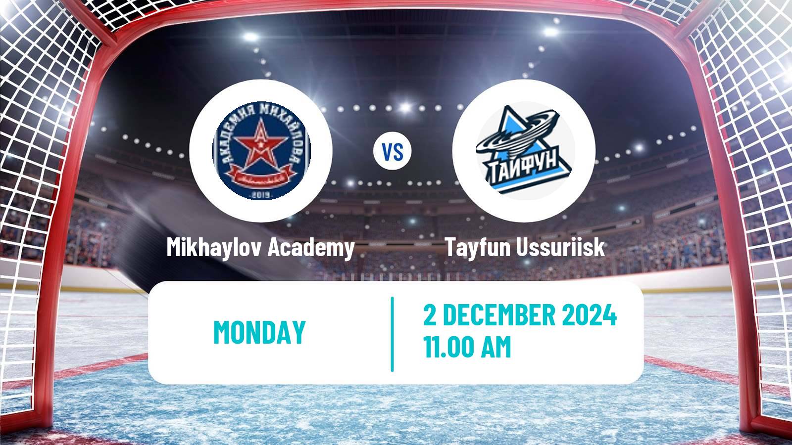 Hockey MHL Mikhaylov Academy - Tayfun Ussuriisk