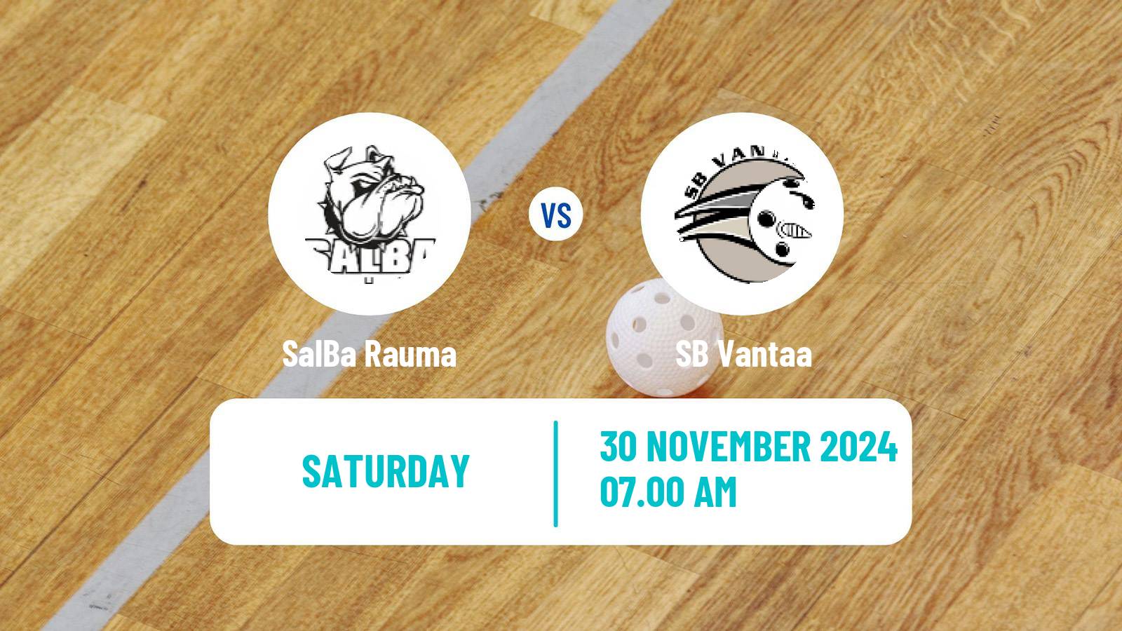 Floorball Finnish Divari SalBa Rauma - SB Vantaa