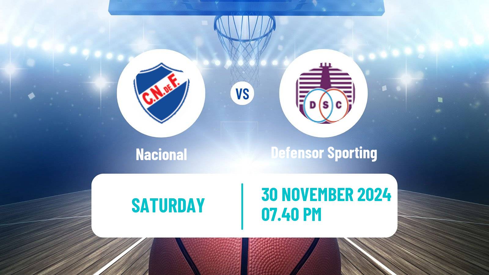 Basketball Basketball South American League Nacional - Defensor Sporting