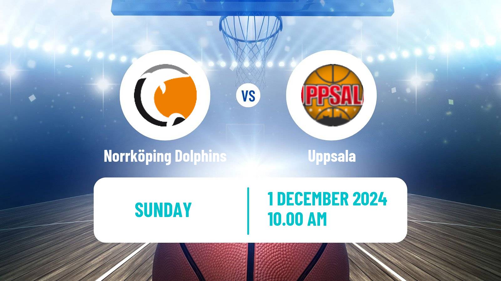 Basketball Swedish Basketligan Women Norrköping Dolphins - Uppsala