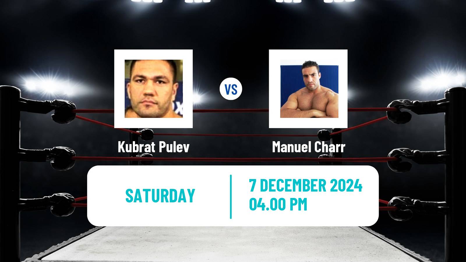 Boxing Heavyweight Others Matches Men Kubrat Pulev - Manuel Charr