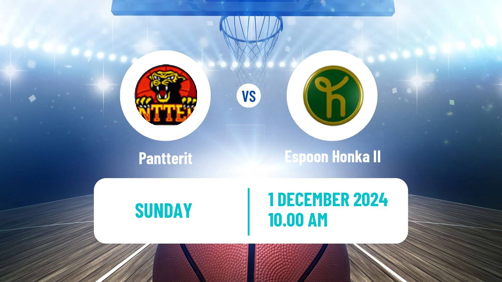 Basketball Finnish I Divisioona Basketball Women Pantterit - Espoon Honka II