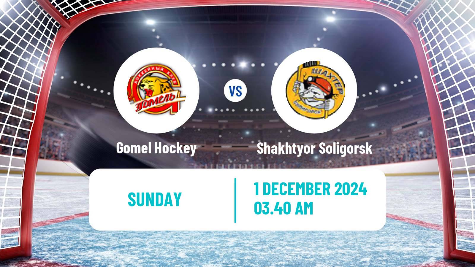 Hockey Belarusian Extraleague Gomel - Shakhtyor Soligorsk