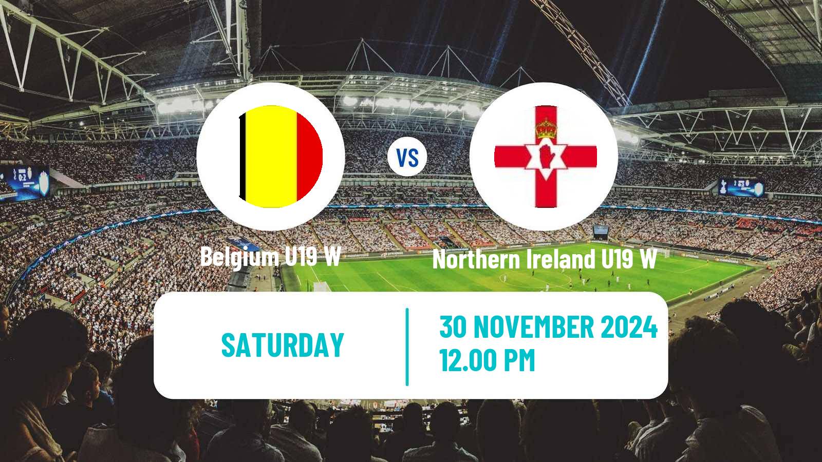 Soccer UEFA Euro U19 Women Belgium U19 W - Northern Ireland U19 W