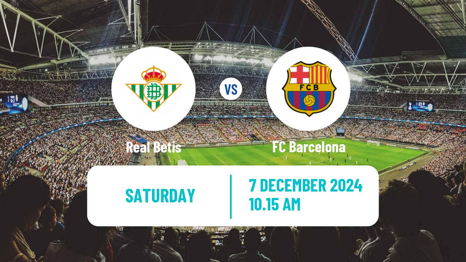 Soccer Spanish LaLiga Betis - Barcelona