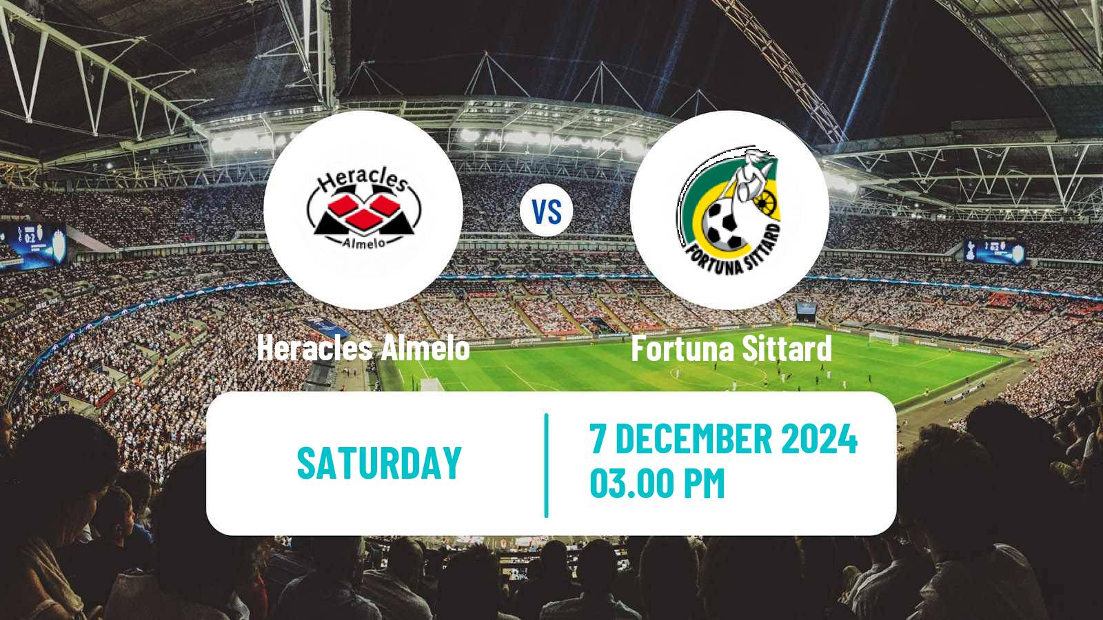 Soccer Dutch Eredivisie Heracles Almelo - Fortuna Sittard