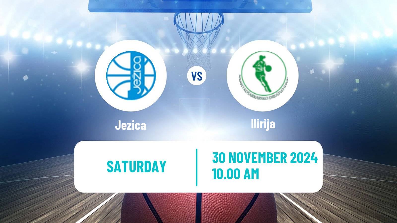 Basketball Slovenian Liga Basketball Women Jezica - Ilirija