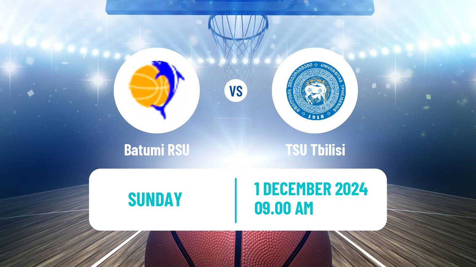 Basketball Georgian Superleague Basketball Batumi RSU - TSU Tbilisi