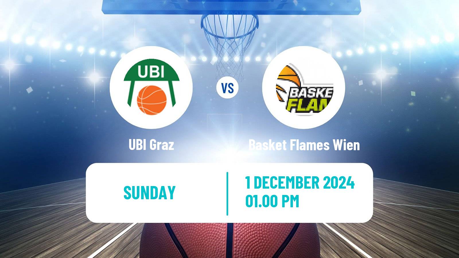 Basketball Austrian Basketball Superliga Women UBI Graz - Basket Flames Wien