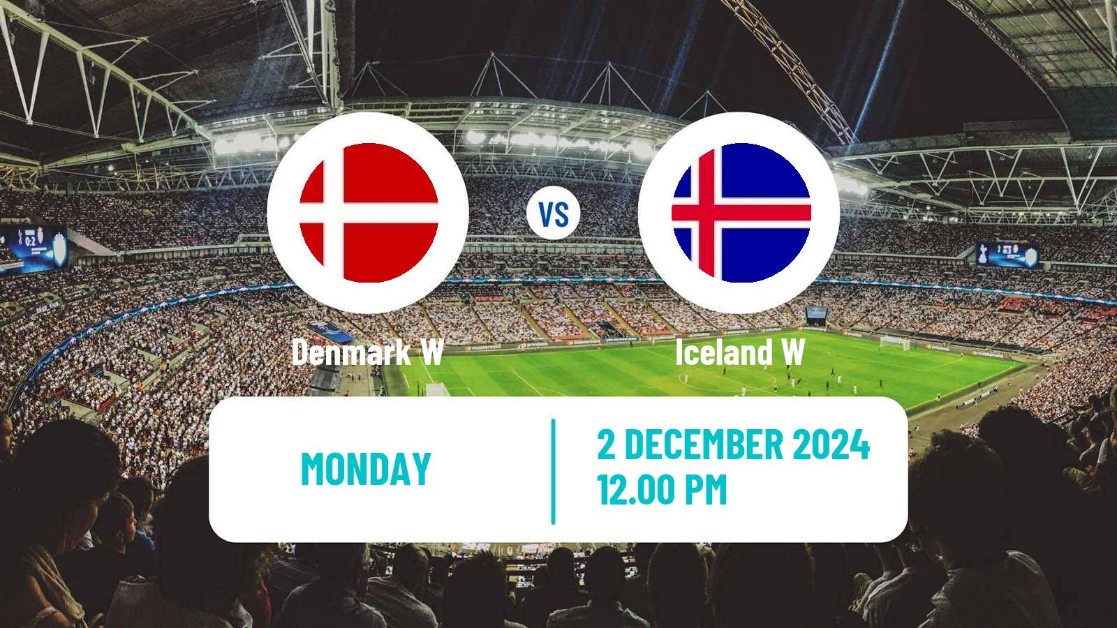 Soccer Friendly International Women Denmark W - Iceland W