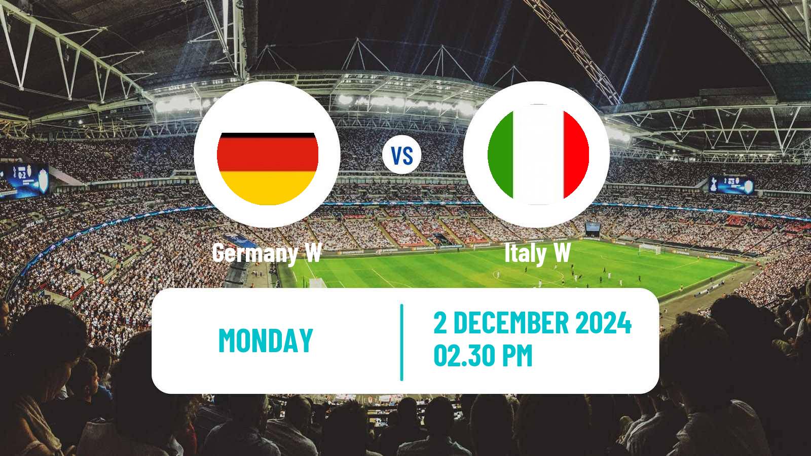 Soccer Friendly International Women Germany W - Italy W