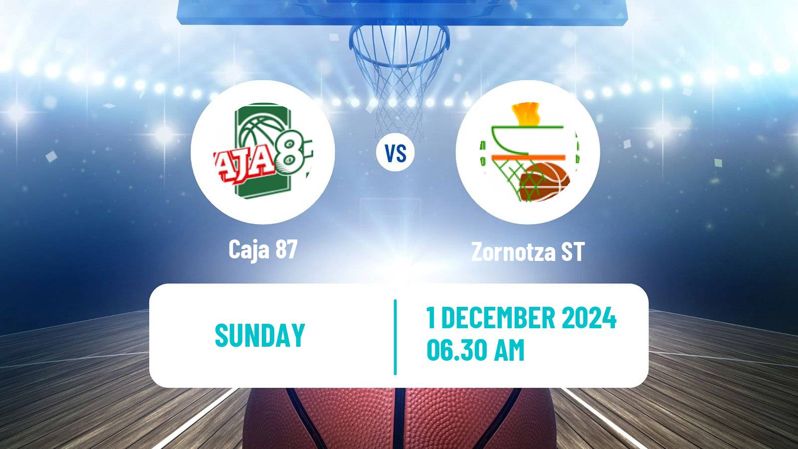 Basketball Spanish LEB Plata Caja 87 - Zornotza ST