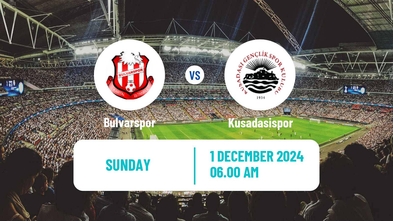 Soccer Turkish 3 Lig Group 1 Bulvarspor - Kusadasispor